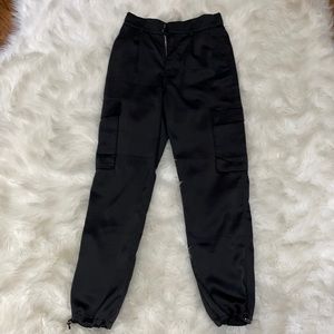 Satin cargo/joggers